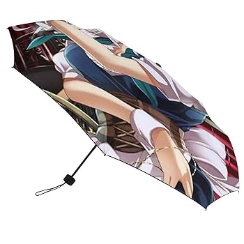 Amazon | 日傘 折りたたみ傘 東方シリーズ 十六夜 咲夜 アニメ柄